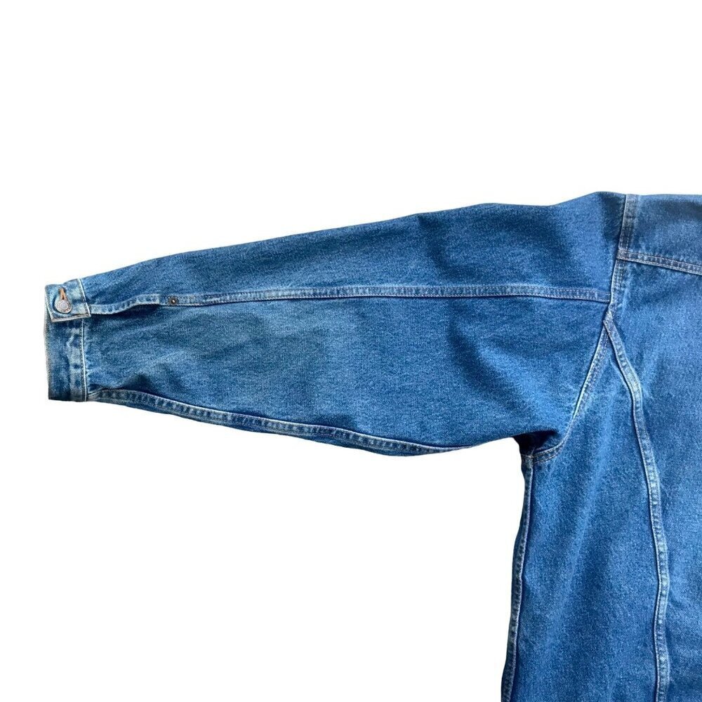 Vintage 2001 MSRA Back to the Fifties Jean Jacket Men's Size XXXL 50's - Picture 11 of 11